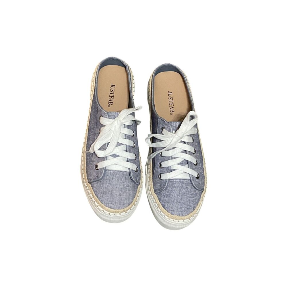 Justfab Late Riser Slip-On Sneaker Size 7.5 - Picture 2 of 8